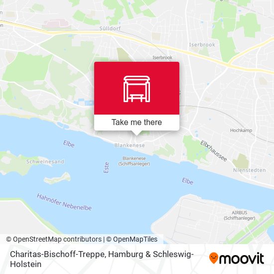 Charitas-Bischoff-Treppe map