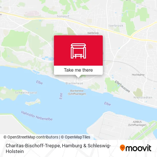 Карта Charitas-Bischoff-Treppe
