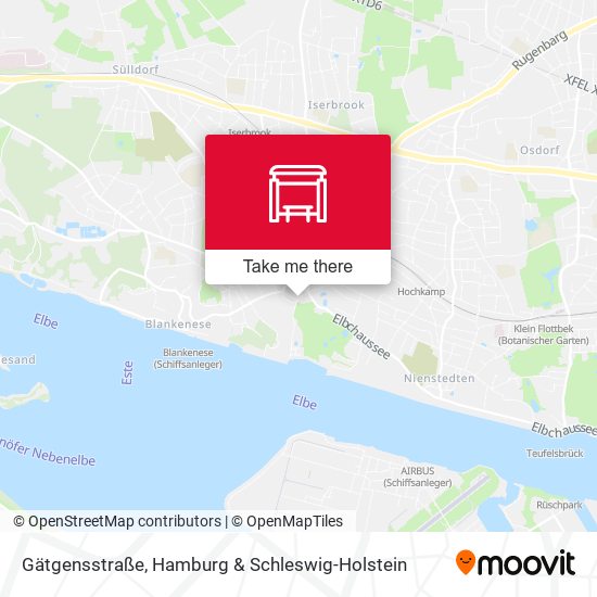 Gätgensstraße map