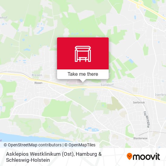 Asklepios Westklinikum (Ost) map