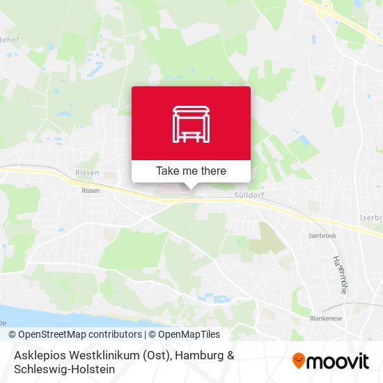 Asklepios Westklinikum (Ost) map