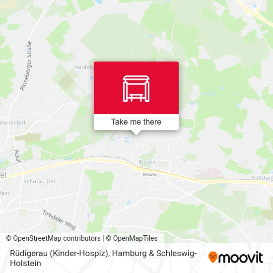 Rüdigerau (Kinder-Hospiz) map
