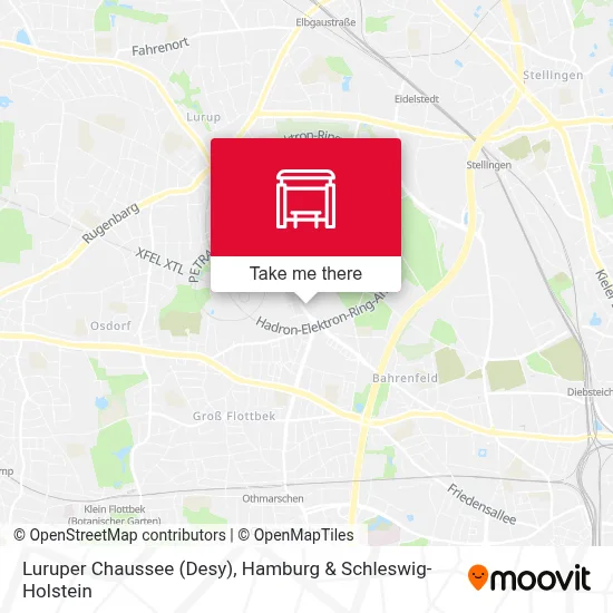 Luruper Chaussee (Desy) map