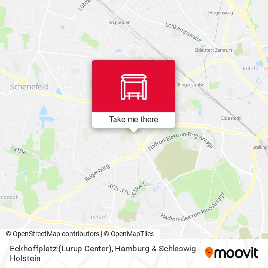 Карта Eckhoffplatz (Lurup Center)