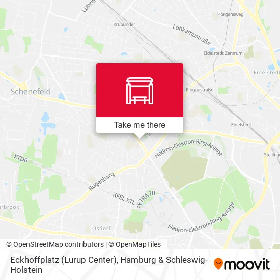 Карта Eckhoffplatz (Lurup Center)