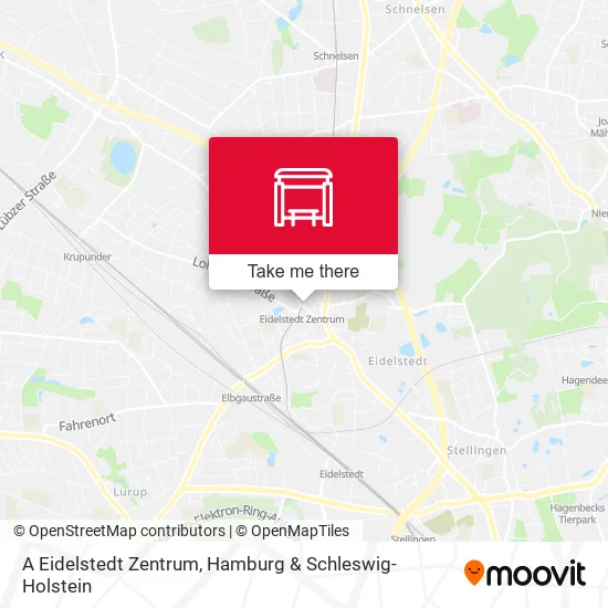 Карта A Eidelstedt Zentrum