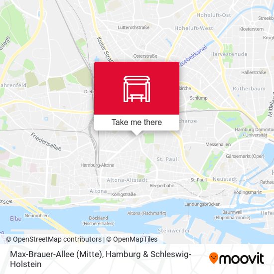 Max-Brauer-Allee (Mitte) map