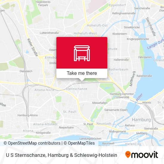 Карта U S Sternschanze