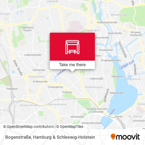 Карта Bogenstraße