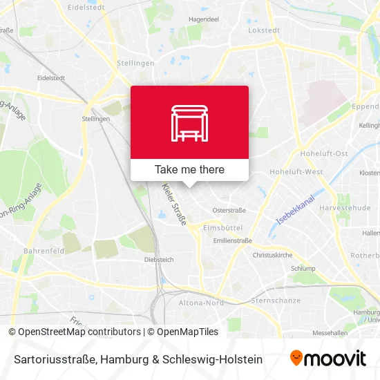 Карта Sartoriusstraße