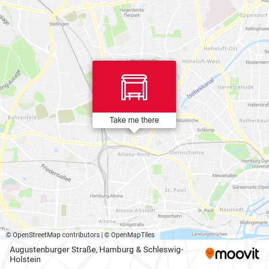 Карта Augustenburger Straße