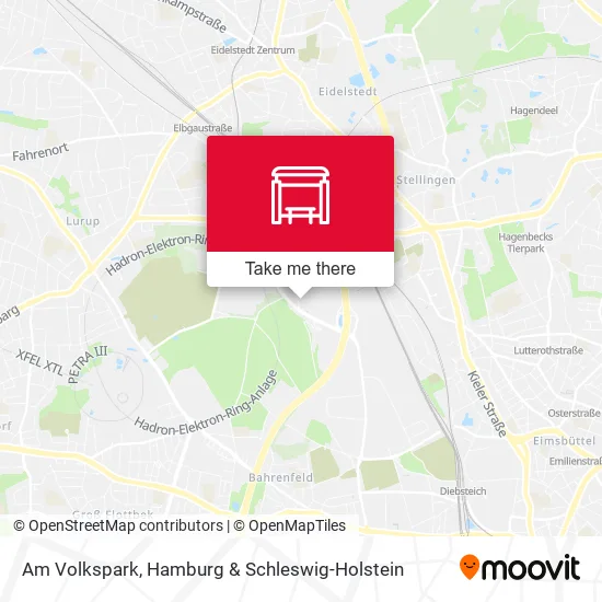 Карта Am Volkspark