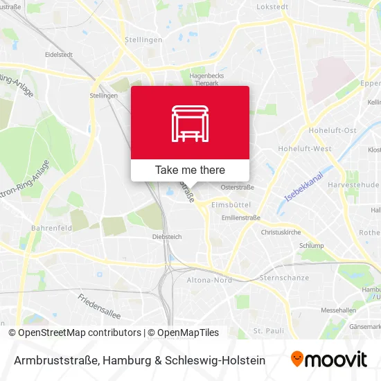 Карта Armbruststraße