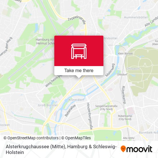 Alsterkrugchaussee (Mitte) map