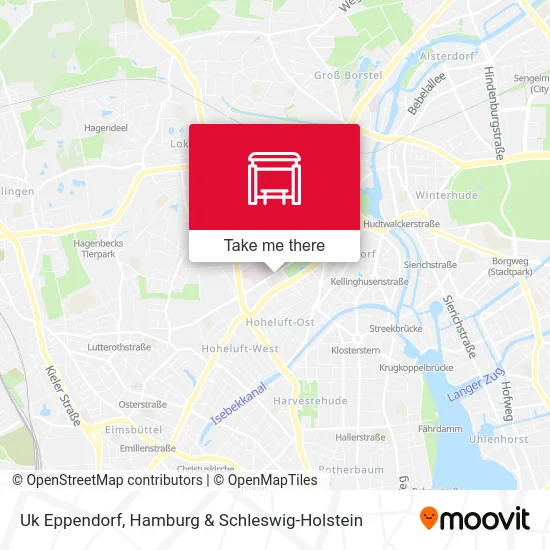 Карта Uk Eppendorf