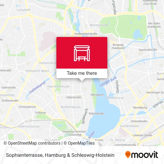 Карта Sophienterrasse