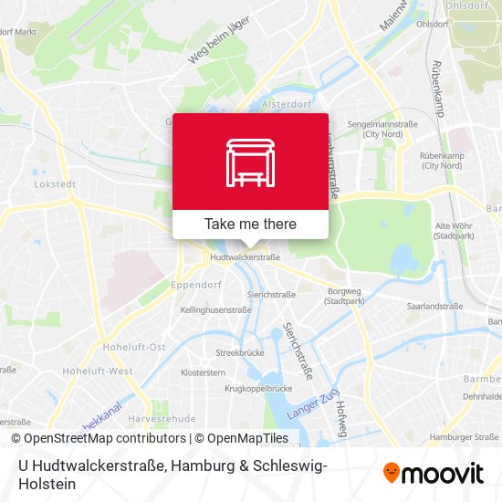 U Hudtwalckerstraße map