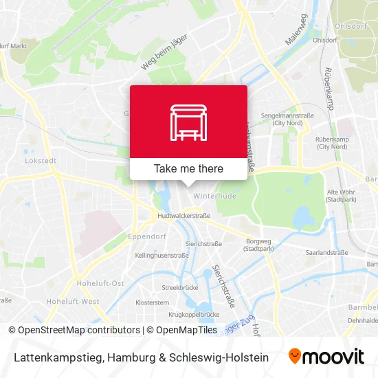 Карта Lattenkampstieg