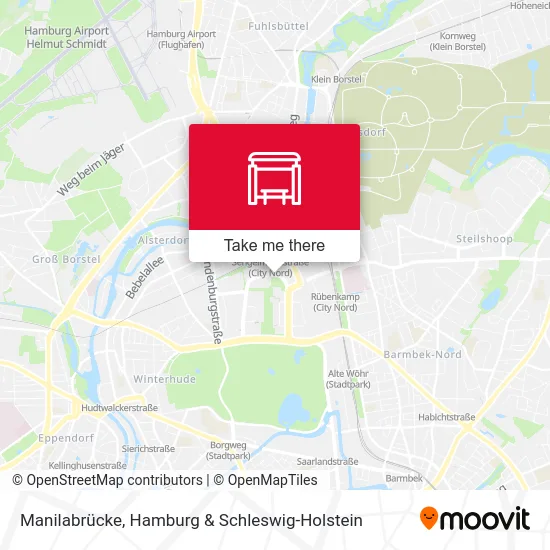 Карта Manilabrücke