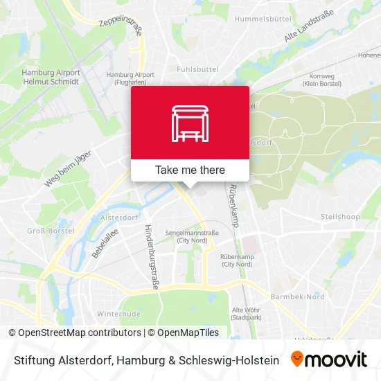Карта Stiftung Alsterdorf