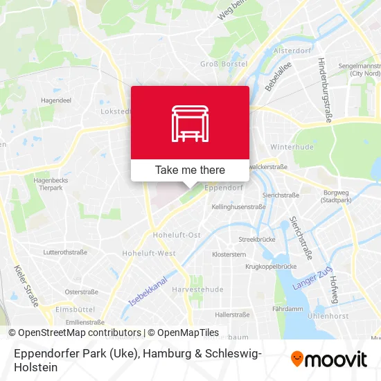 Карта Eppendorfer Park (Uke)