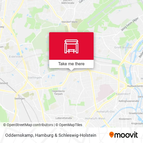 Карта Oddernskamp