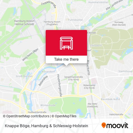 Knappe Böge map