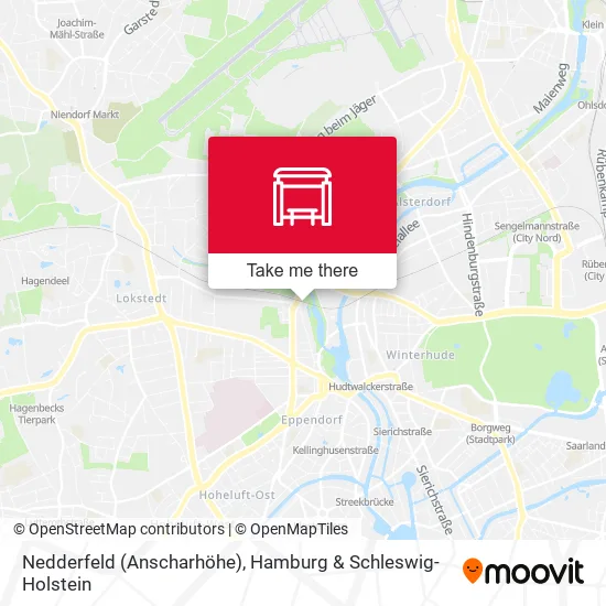 Карта Nedderfeld (Anscharhöhe)