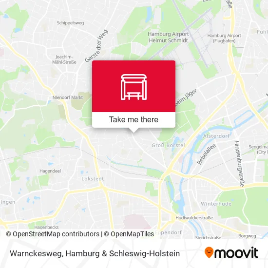 Карта Warnckesweg