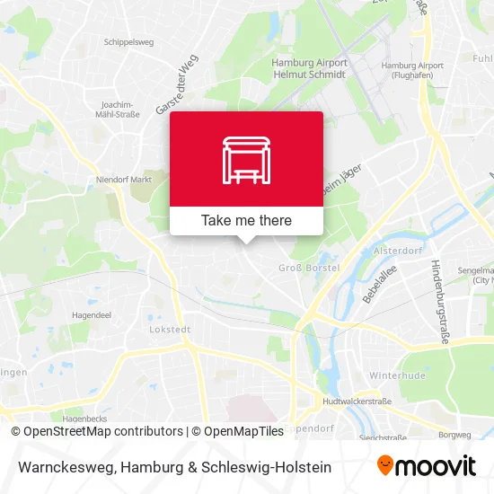 Карта Warnckesweg
