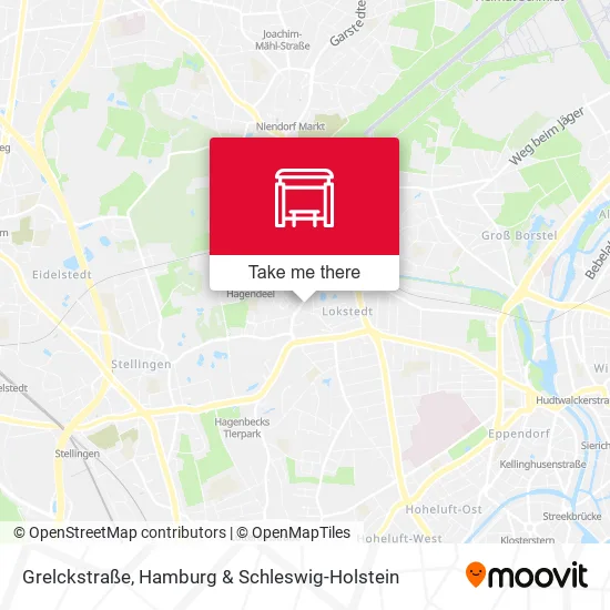 Карта Grelckstraße