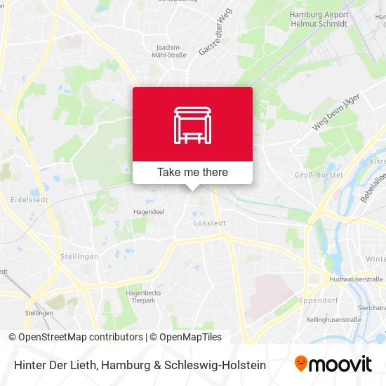 Карта Hinter Der Lieth