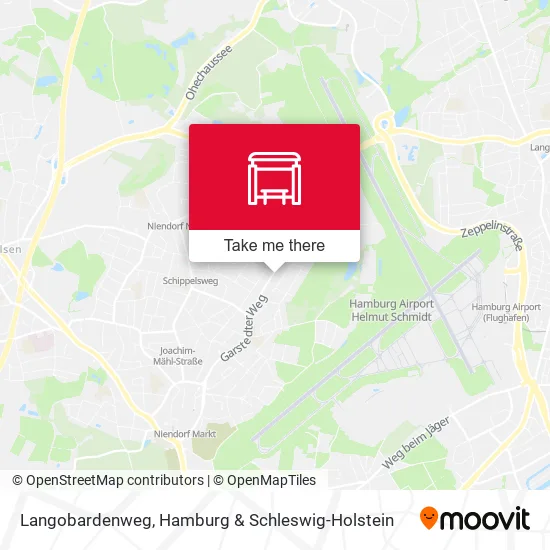 Карта Langobardenweg
