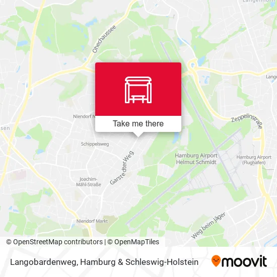 Карта Langobardenweg