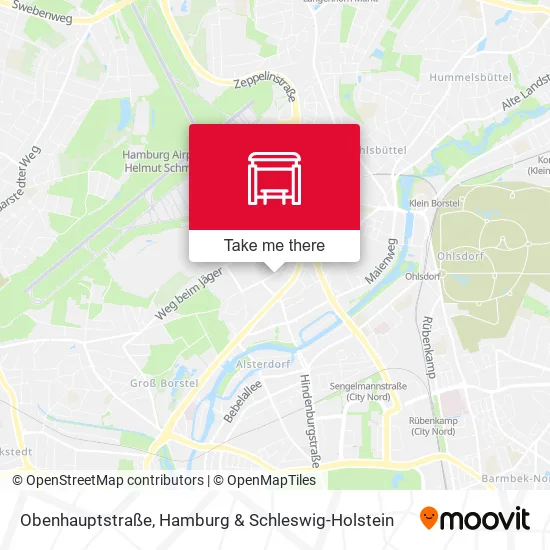 Карта Obenhauptstraße