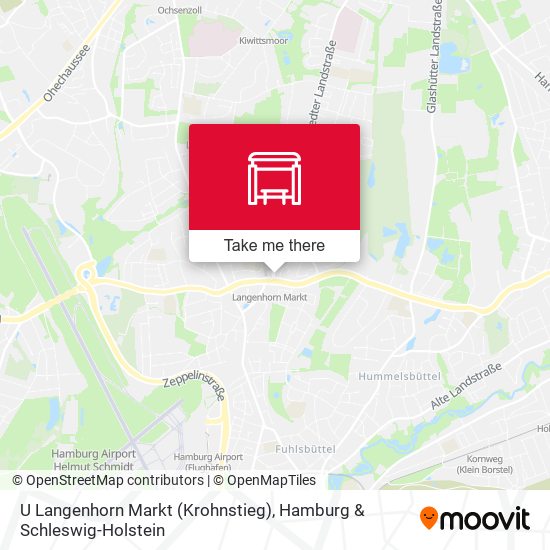 U Langenhorn Markt (Krohnstieg) map