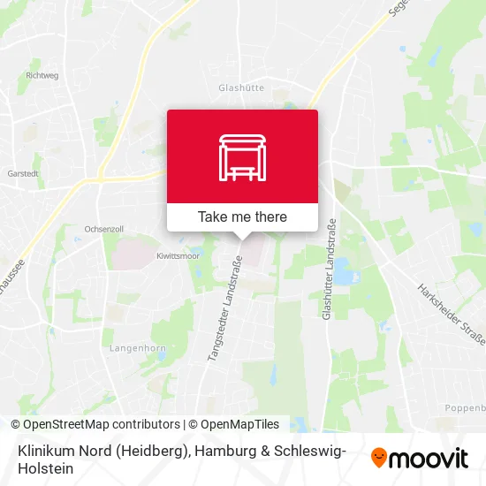 Карта Klinikum Nord (Heidberg)