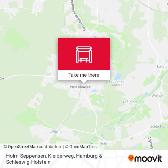 Holm-Seppensen, Kleiberweg map