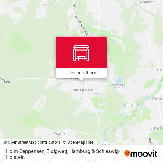 Карта Holm-Seppensen, Eidigweg