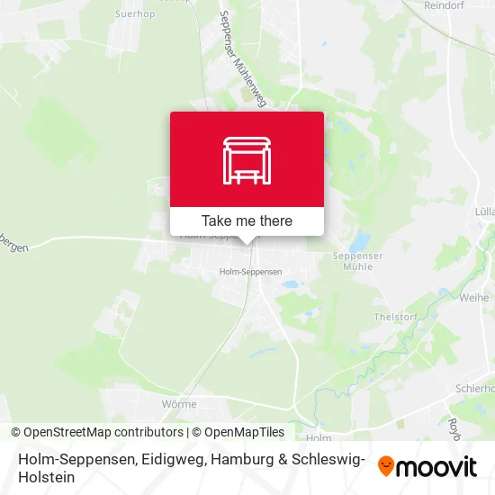 Карта Holm-Seppensen, Eidigweg