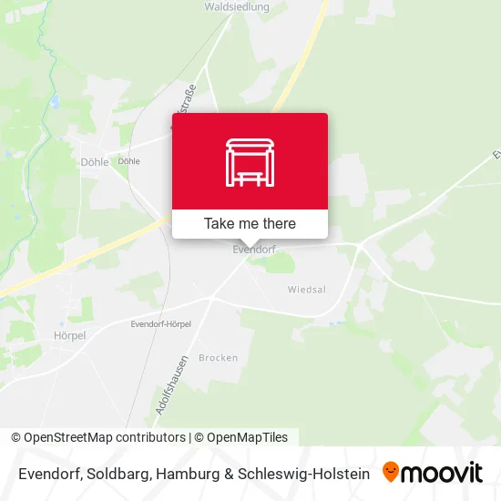 Карта Evendorf, Soldbarg