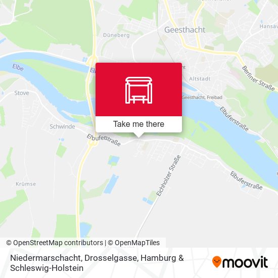 Niedermarschacht, Drosselgasse map