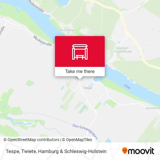 Карта Tespe, Twiete