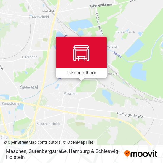 Maschen, Gutenbergstraße map