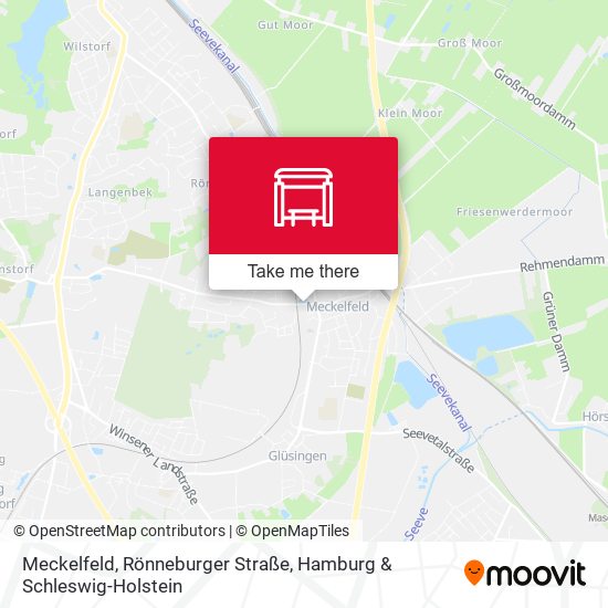 Meckelfeld, Rönneburger Straße map