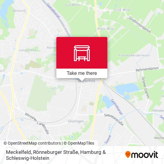 Meckelfeld, Rönneburger Straße map