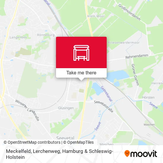 Карта Meckelfeld, Lerchenweg