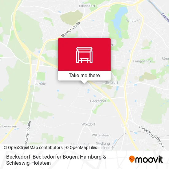 Карта Beckedorf, Beckedorfer Bogen