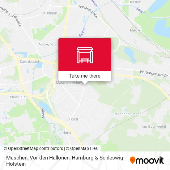 Карта Maschen, Vor den Hallonen
