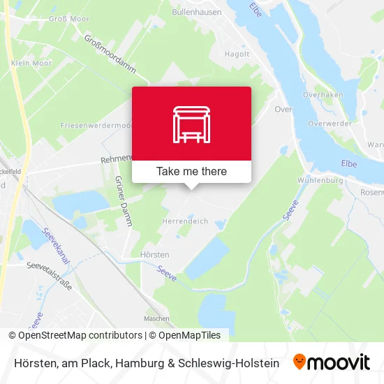 Карта Hörsten, am Plack